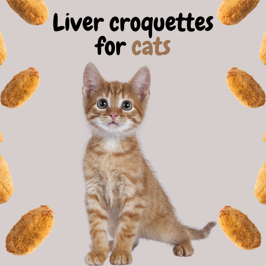 Liver croquettes for cats